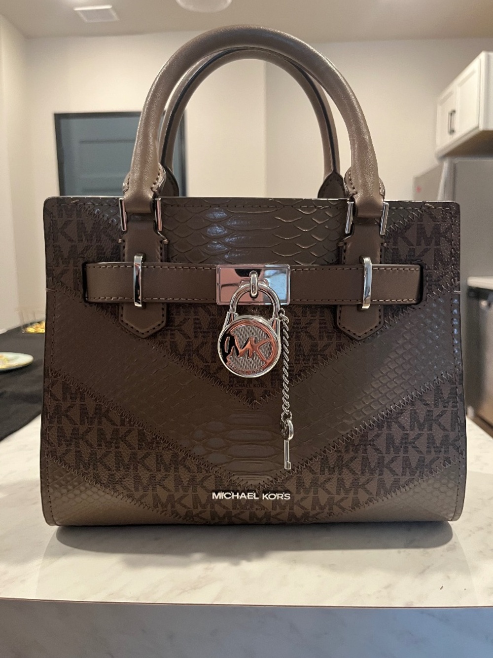 Michael Kors snake skin purse